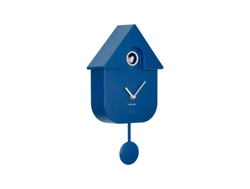 Karlsson Modern Cuckoo Wandklok | Met Koekoeksklok | 21.5x41x8.5cm
