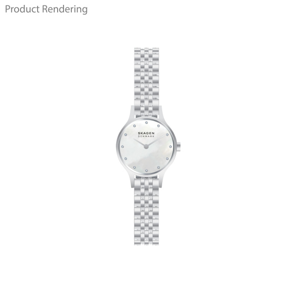  RVS Skagen horloge anita zilver.