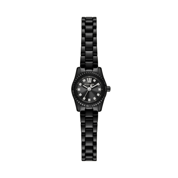 Michael Kors horloge Lexington zwart.