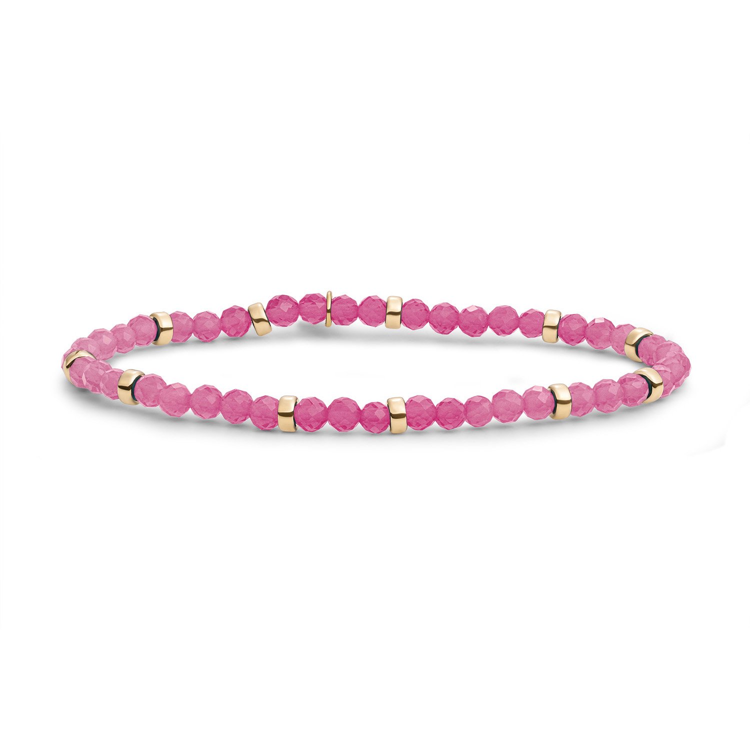 Bracelet | Candy Jade Roundel Interstellar - verguld