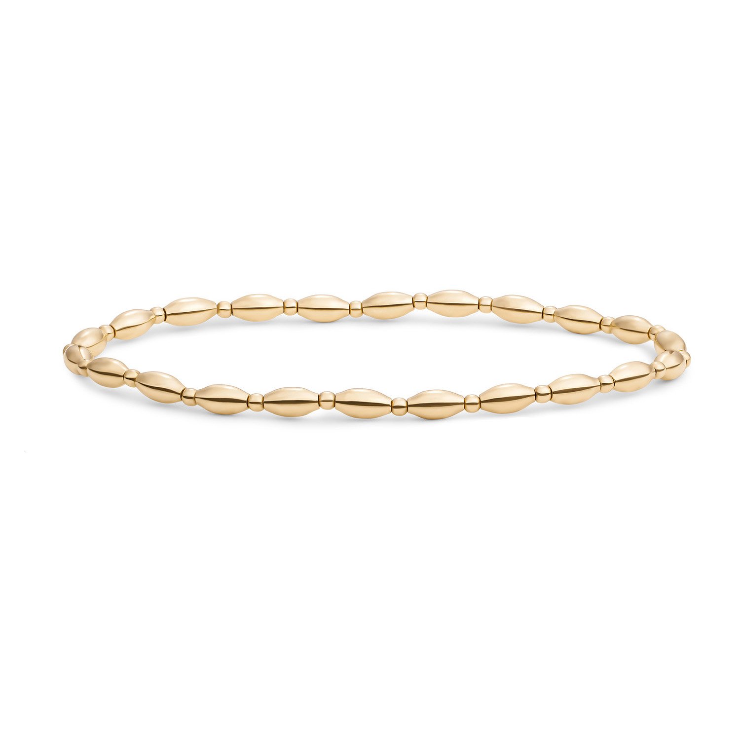 Bracelet Rice Mix verguld