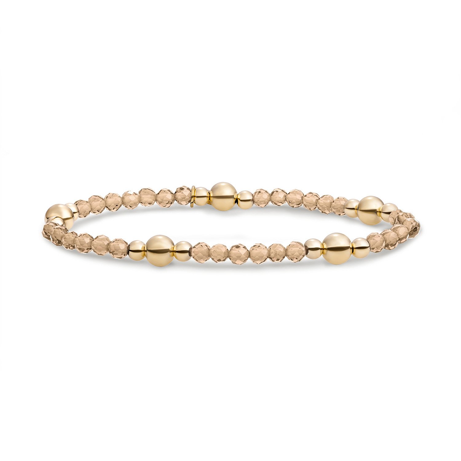 Bracelet I Light Gold Citrine Quartz Bold Mix