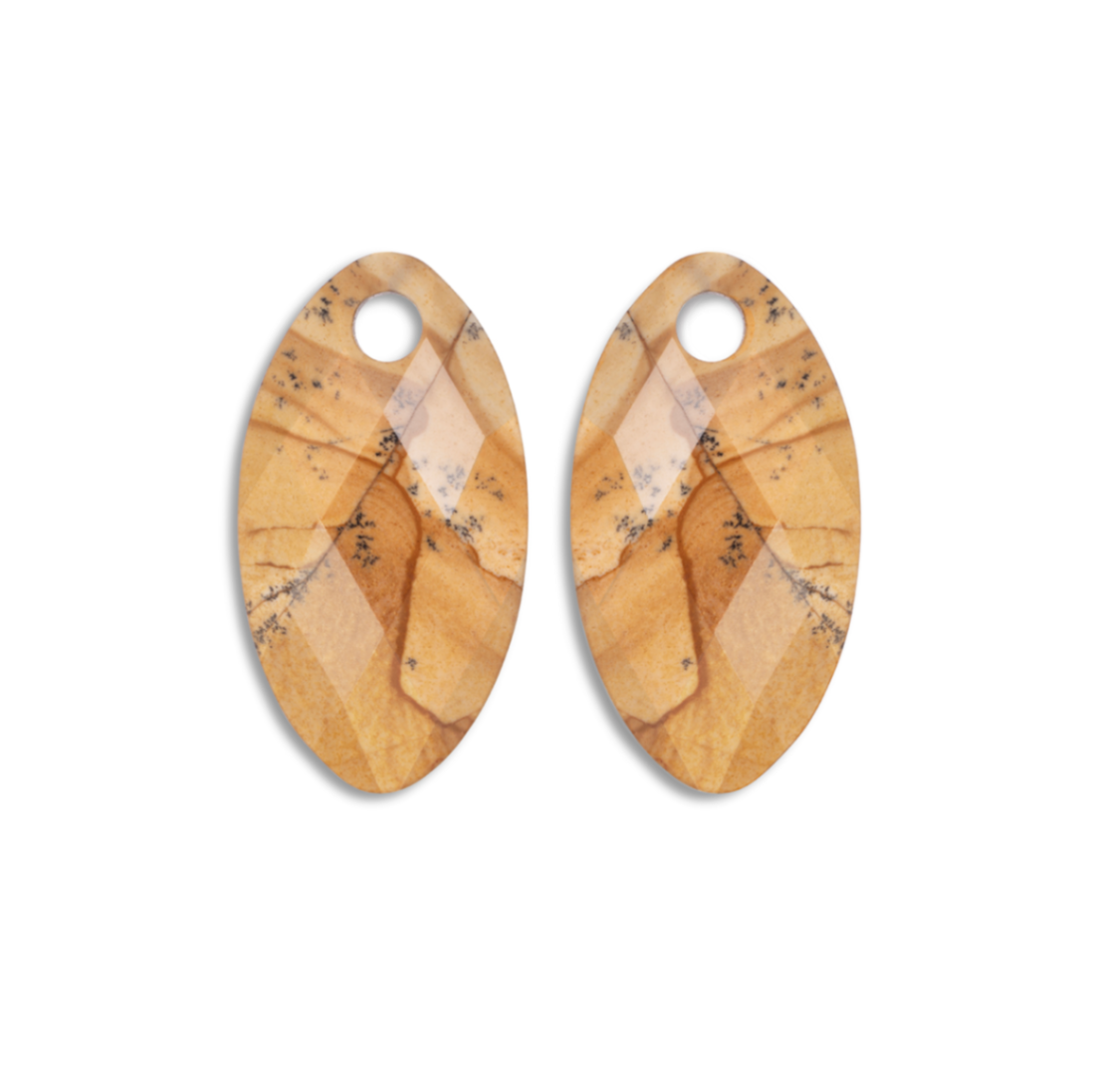 SPARKING EARSTONES LANDSCAPE JASPER EAGEM22-FCLF-S
