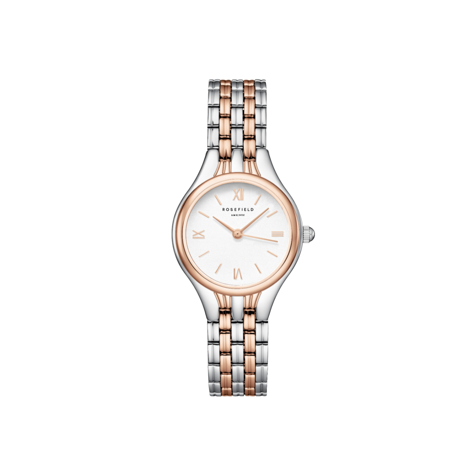 Rosefield Muse White SS Duotone Silver Rose Gold