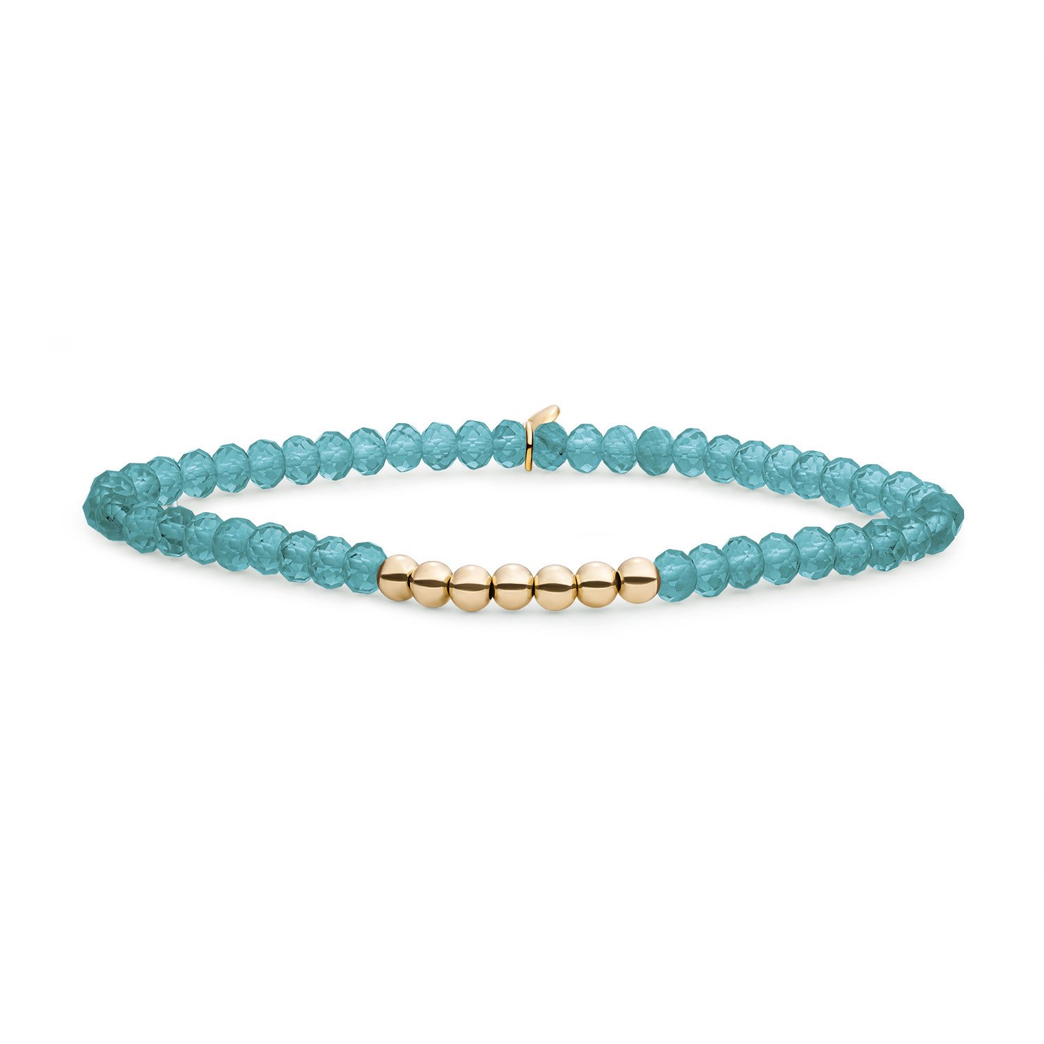 SPARKLING JEWELS ARMBAND TURQUOISE QUARTZ SB-G-4MM-RLI