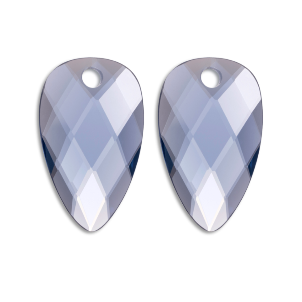 Oorbel bedels los Ice Blue Quartz