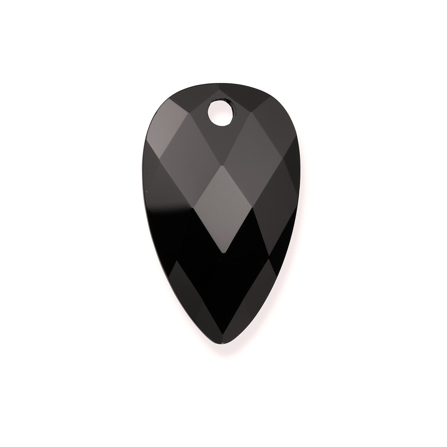 Hanger Edelsteen - Facet Blossom Onyx - 33mm