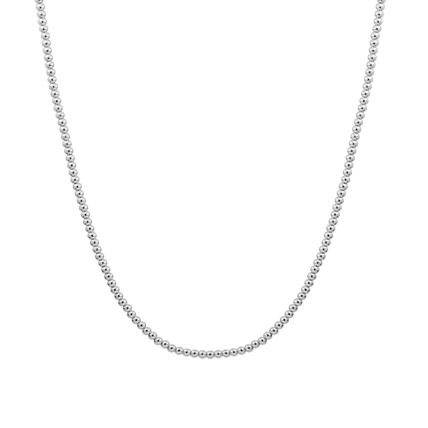 SPARKLING JEWELS COLLIER ZILVER 2MM