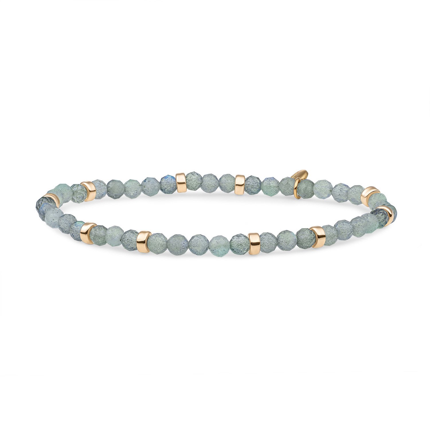Bracelet I Labradorite Roundel Interstellar -