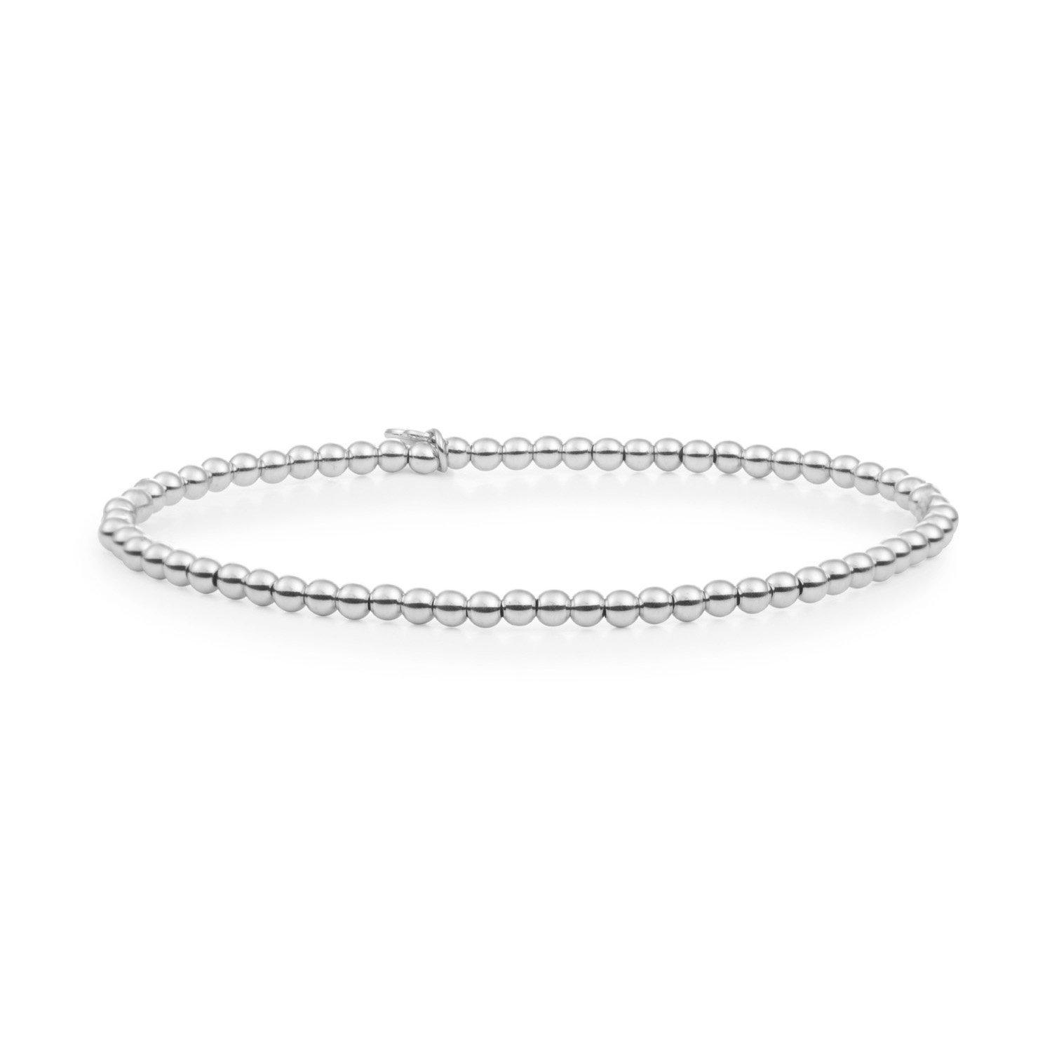 SPARKLING JEWELS ARMBAND SILVER SATURN SMALL SB-S-3MM-ADD