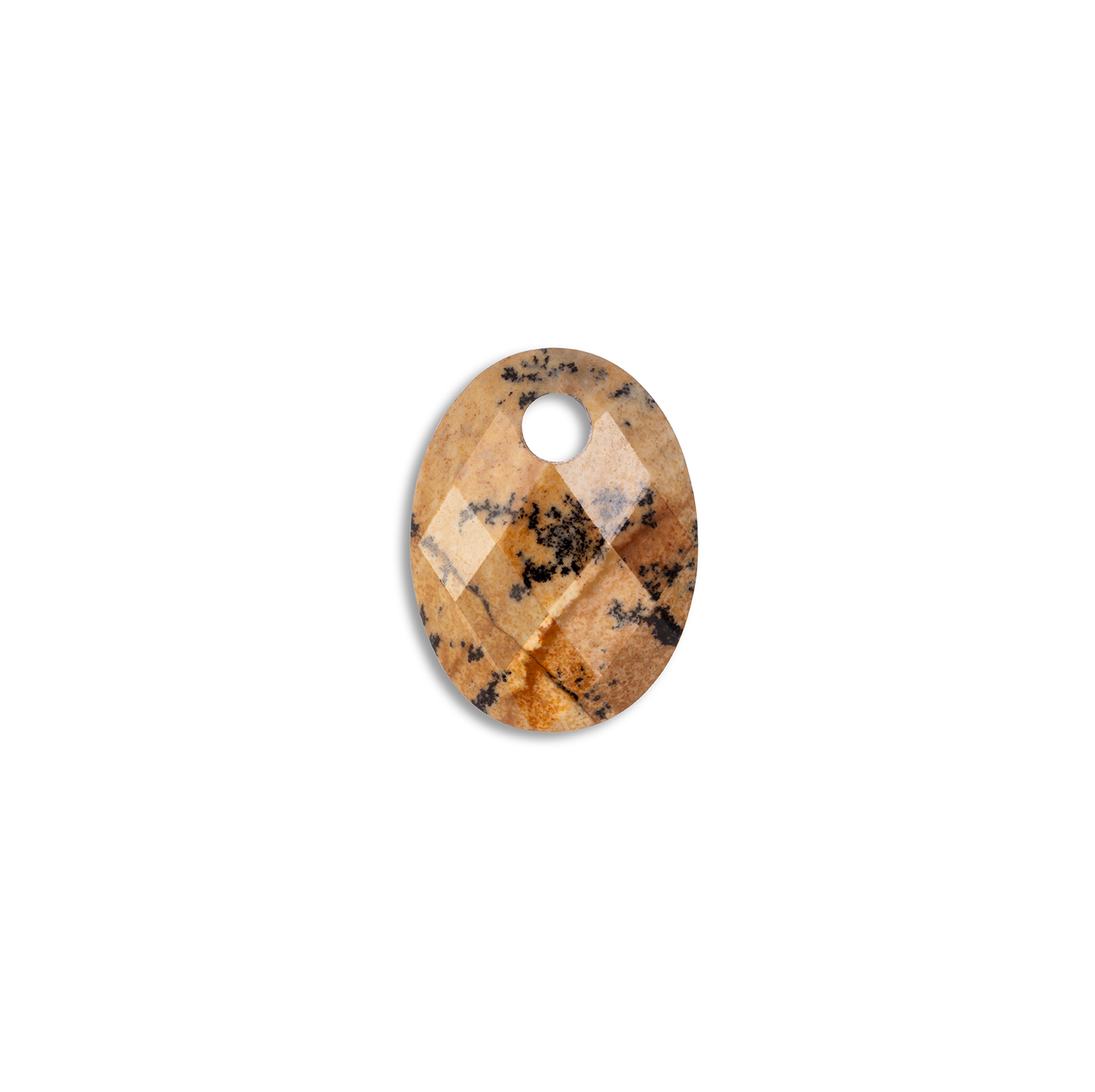 Pendant Gemstone Medium Oval - Landscape Jasper