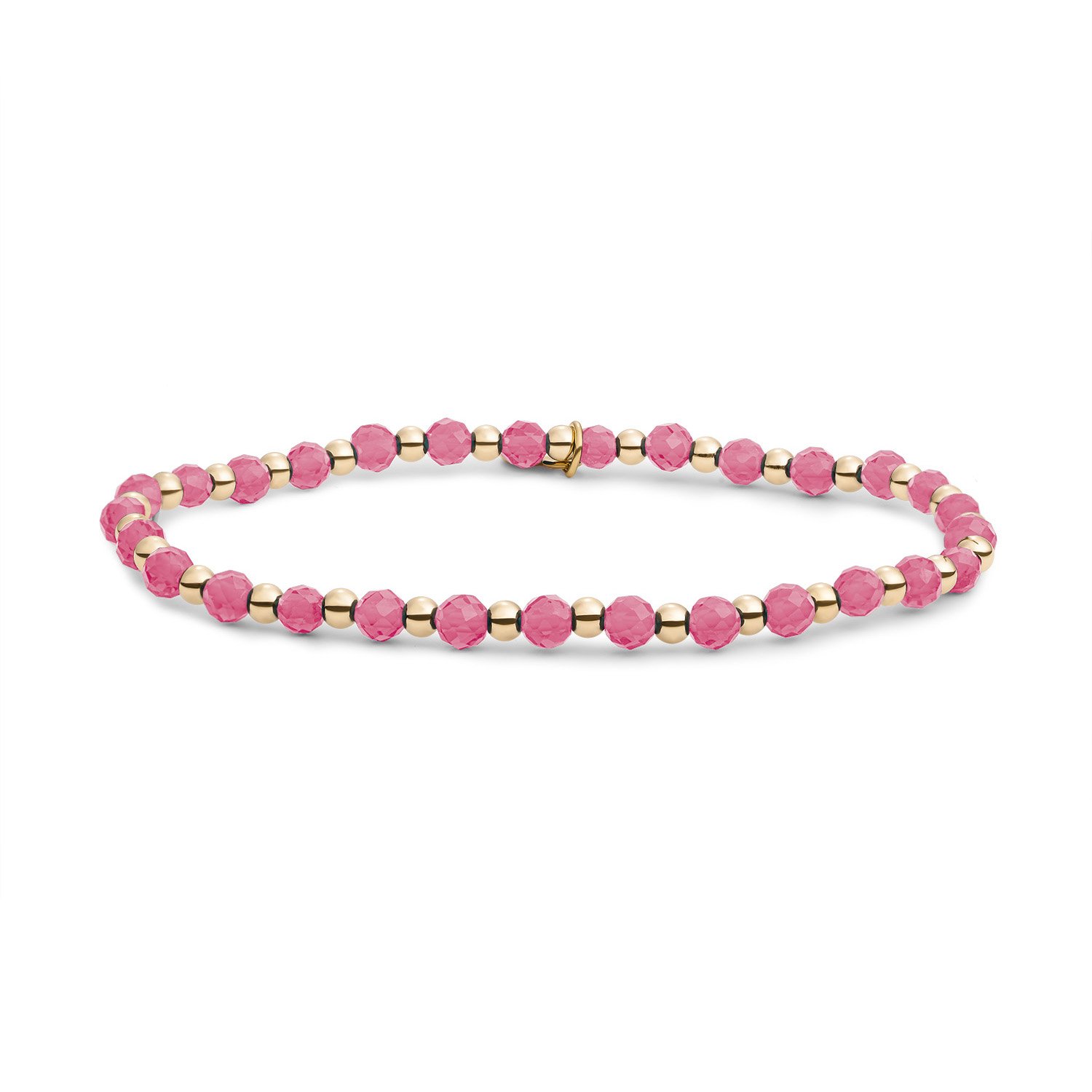 Bracelet | Candy Jade Interstellar - verguld  - 3mm