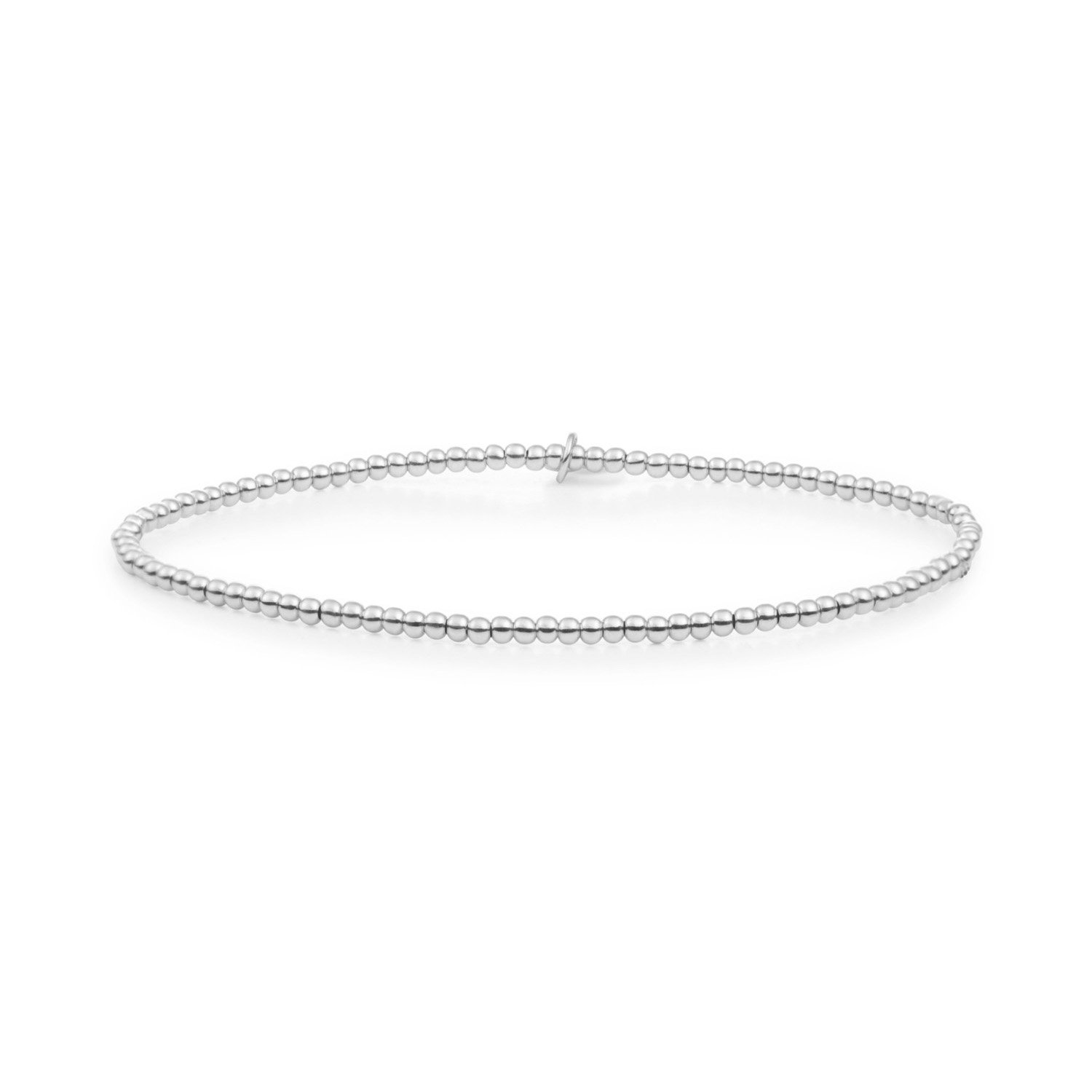 SPARKLING JEWELS  ARMBAND ZILVER 2MM