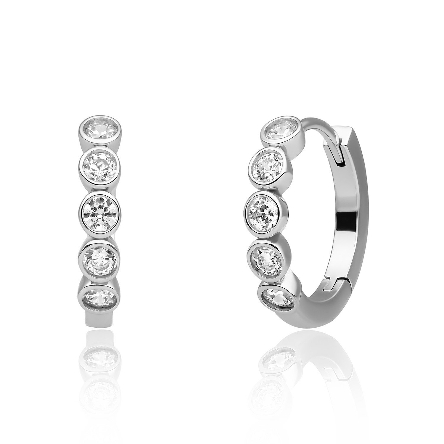SPARKLING JEWELS OORRINGEN TUBE HUGGIES