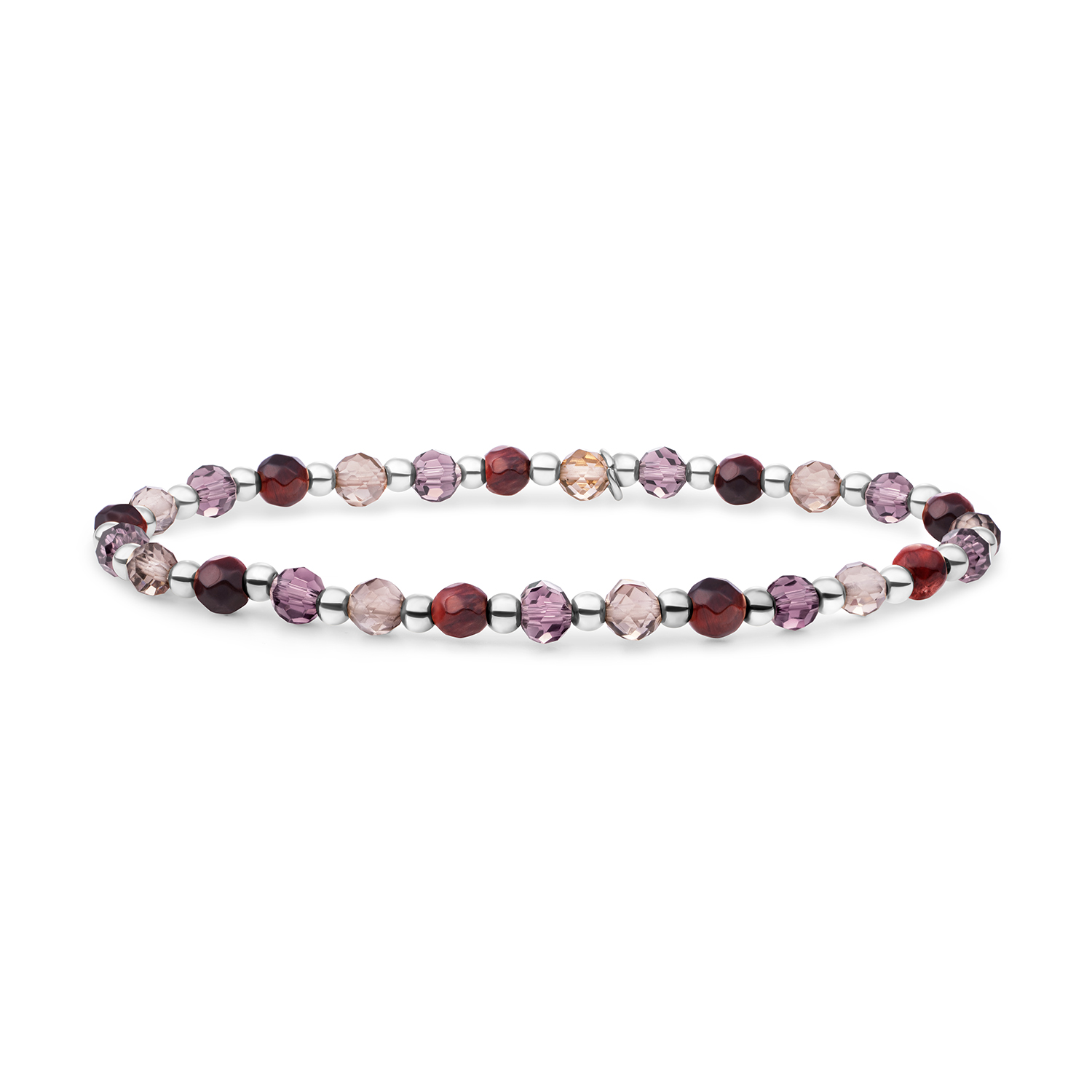 Bracelet Multi Gem Interstellar Silver 3mm