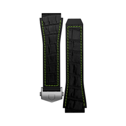 Echt lederen armband 19 mm 20 mm 22 m voor Tag Heuer horlogeband heren